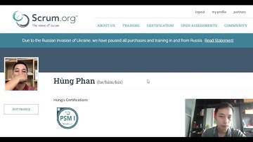 87.5% vừa đủ vượt qua kì thi PSM I sau 1 tuần