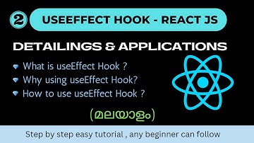 UseEffect Hook - React JS| Detailing