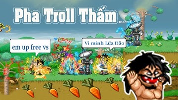 Troll Up Tiềm Năng Miễn PHí  Tại Rừng Đá l Cười Đau Bụng l Ngọc Rồng Online