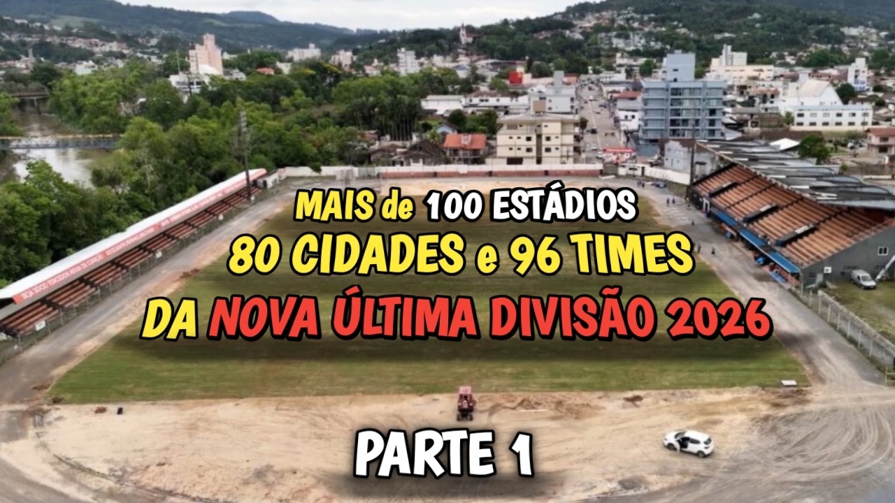 TODOS os ESTÁDIOS TIMES e CIDADES da NOVA SUPER SÉRIE D 2026 | Parte 1