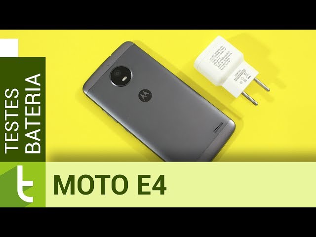 Smartphone Moto E4 Plus tem maior bateria da categoria