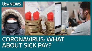 The new coronavirus sick pay rules explained | ITV News