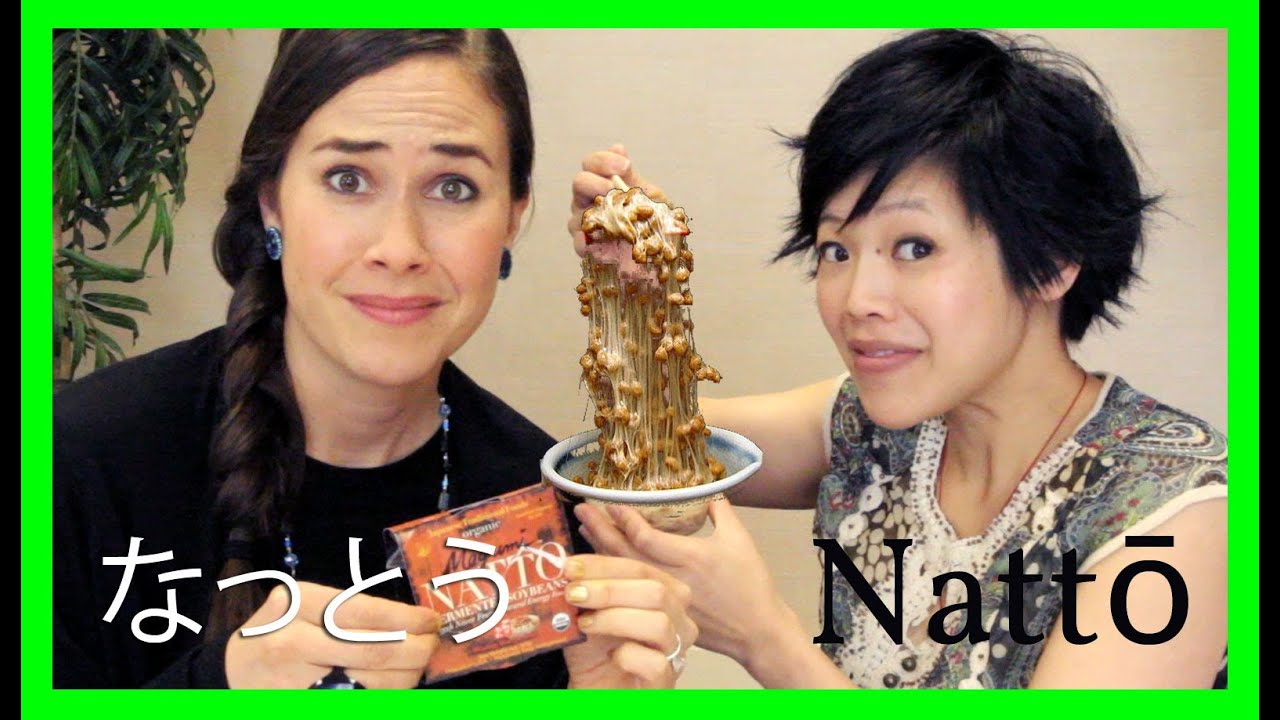 healing touch Trying (Stinky, Sticky) Nattō with Emmy!