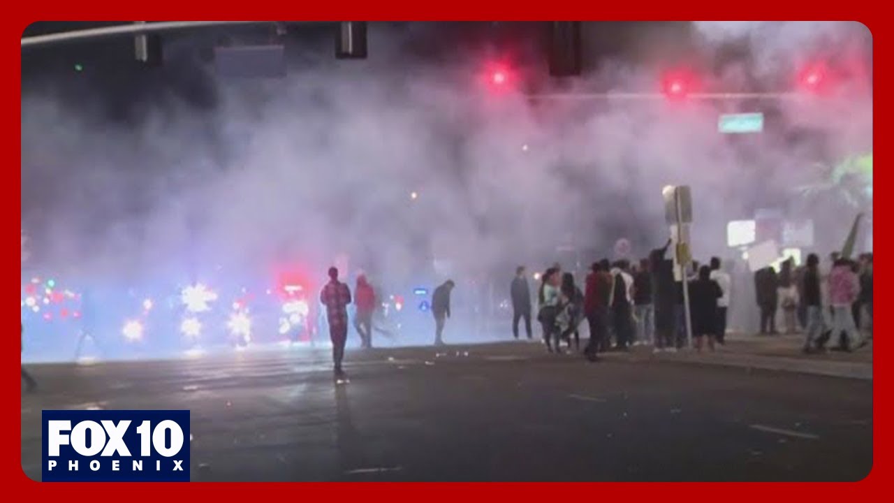 Protesters take over West Valley intersection