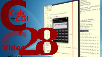 28 Programacion C + CGI Linux Nivel Pre-Intermedio Tutorial Calculadora