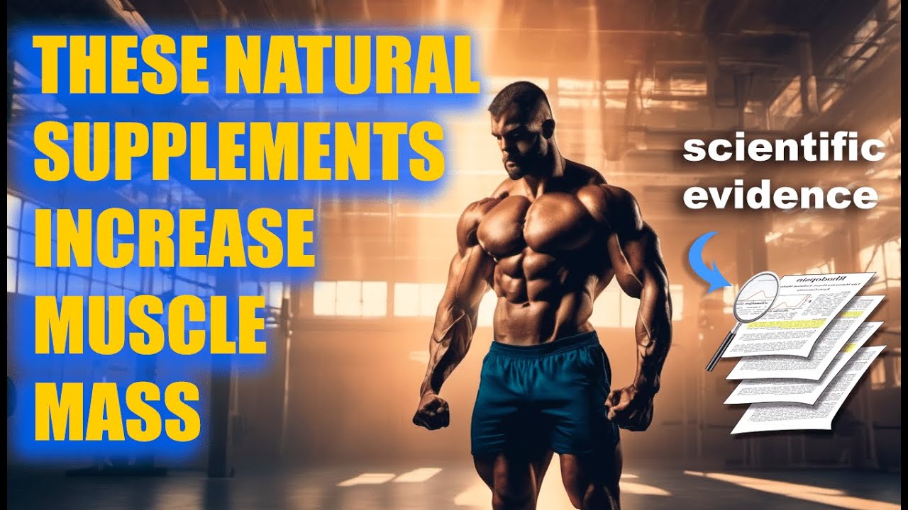 3 SUPPLEMENTS THAT REALLY WORK TO BUILD MUSCLE MASS