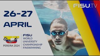 400m Surface Men FISU World University Championship Finswimming 2024 – Pereira - Colombia