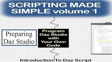 DAZ Scripting Made Simple Volume 1:  Module 1 PREPARING DAZ STUDIO
