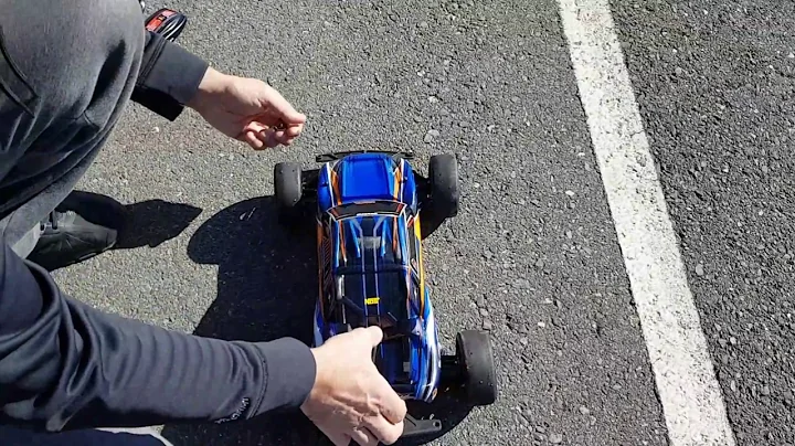 106 Mph WORLDS FASTEST RUSTLER MAMBA MAX PRO 2400 kv Speed run #3