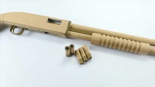 طريقة صنع سلاح يعمل من الكرتون