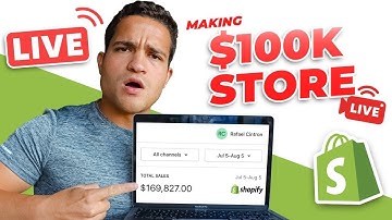 Making a $100K/Month Shopify Store LIVE (Plus Q&A)