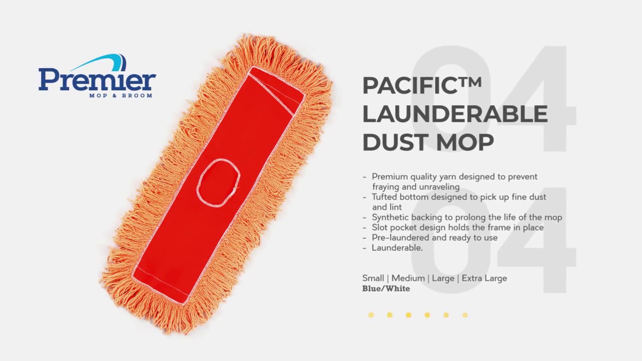 Premier Launderable Dust Mops | www.premiermop.com