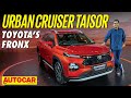 Toyota urban cruiser taisor  twinning with fronx  first look  autocarindia1