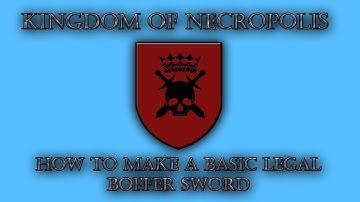 How To: Make a Basic Legal Boffer Weapon