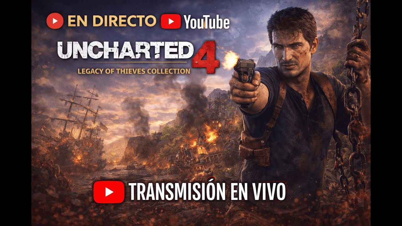 🔴 DIRECTO - UNCHARTED 4: A THIEFS END CAPITULO #8 (1080P 60FPS)