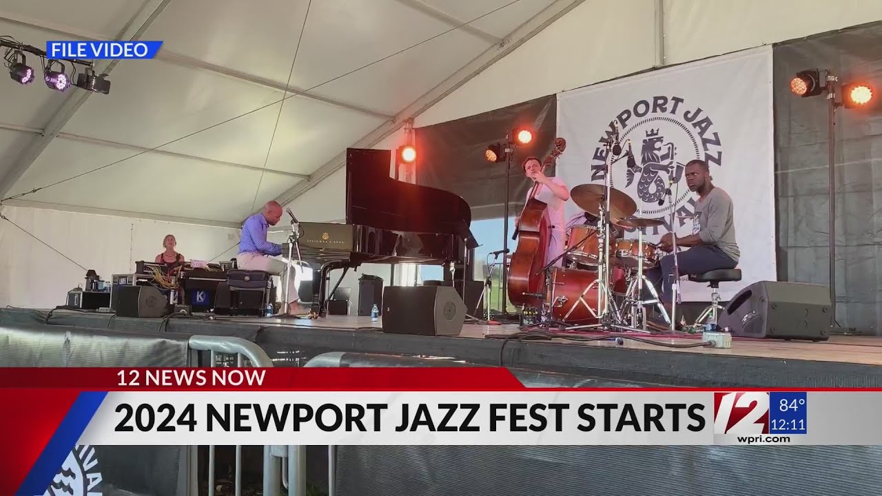 Police prepare for Newport Jazz Festival - YouTube