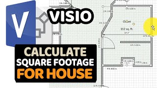 One of the easy ways calculating square footage is to create floor
plan your house and visio can automatically do calculations for you.
in this tutoria...