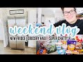 Spend the weekend with me | new refrigerator | Super chatty vlog  | large family grocery haul 💰