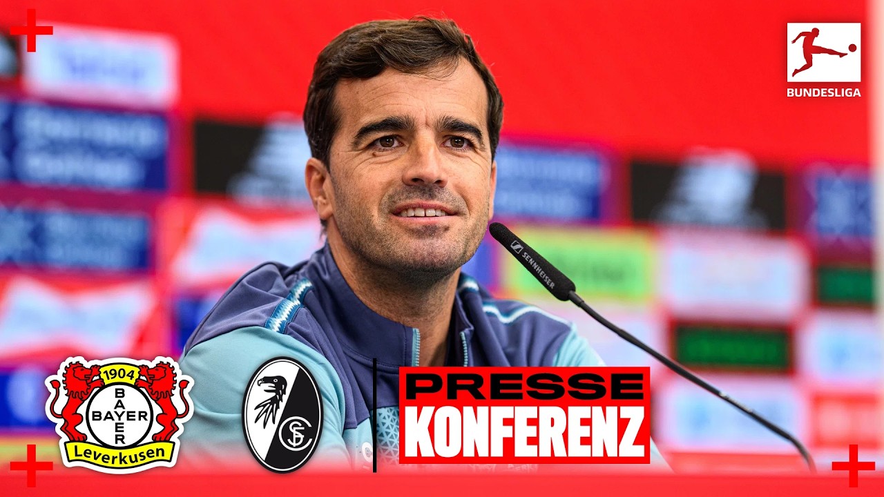Press conference with Carles Martínez ahead of Bayer 04 🆚 Freiburg | Bundesliga, MD 6 (re-live)