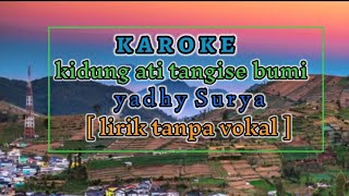 Karoke kidung ati tangise bumi