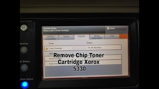 Remove Chip Toner Cartridge Xerox 5330 | Hai Printer