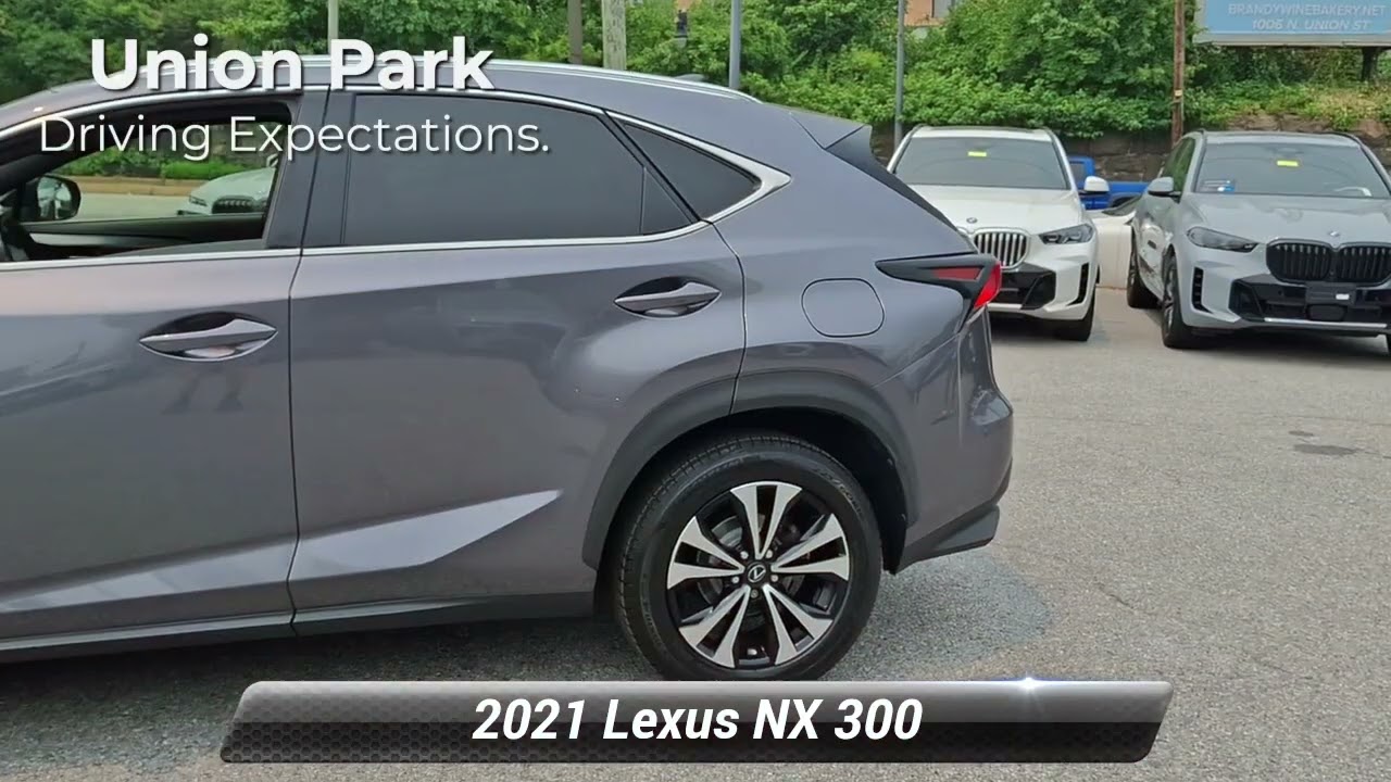 Used 2021 Lexus NX 300 F SPORT, Wilmington, DE W35775b - YouTube