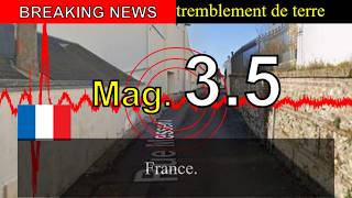 😱🚨Dernière heure : un séisme de magnitude 3,5 frappe la France !