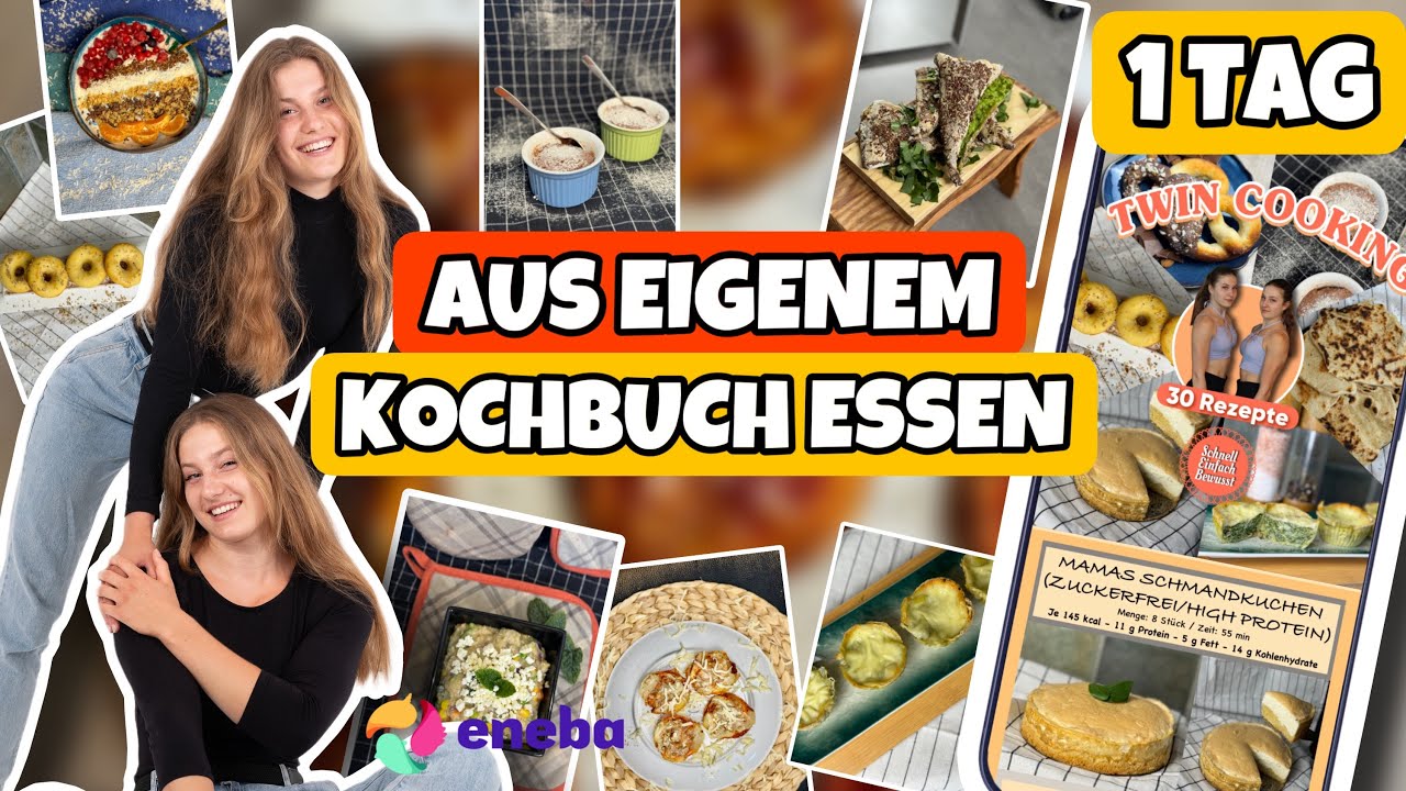 AUS EIGENEM KOCHBUCH ESSEN🥹🥪😋| ENDLICH !!!