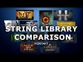 WHICH IS THE BEST STRING LIBRARY | COMPARISON 2021