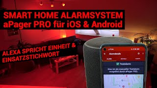 Alexa spricht Einheit & Einsatzstichwort | BOS Smart Home Alarmsystem | aPager PRO Tutorial screenshot 4