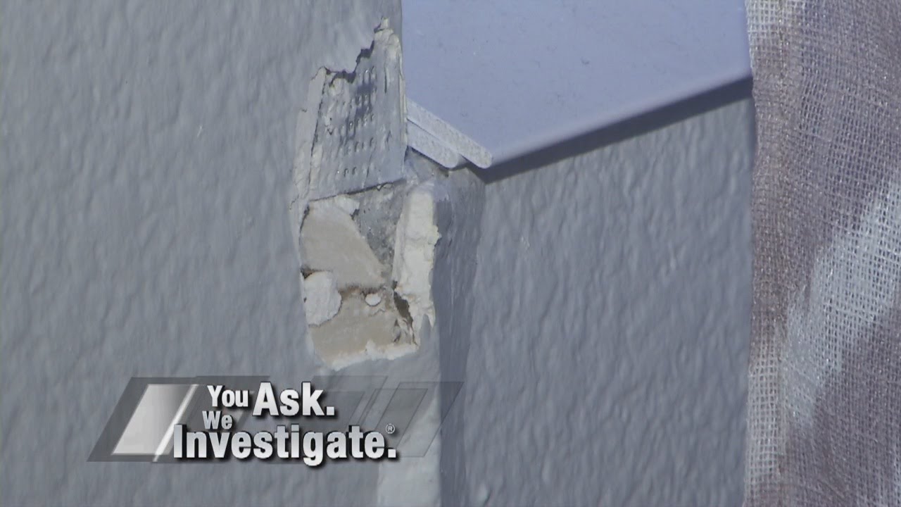 YOU ASK. WE INVESTIGATE. Henderson homes literally sinking - YouTube