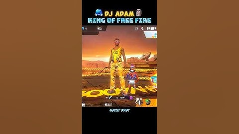 DJ ADAM - LEGEND OF FF 🥺❤️‍🩹. #freefire #badge99 #adam #viral #gameplay #ffshorts #raistar #ajjubhai