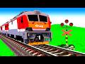 【踏切アニメ】あぶない電車 4 TRAIN THOMAS🚦 Fumikiri 3D Railroad Crossing Animation Kereta Api Kartun #123