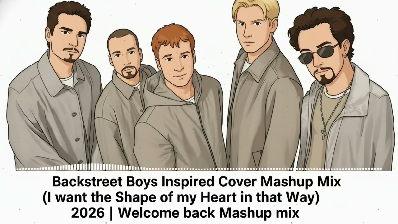 Backstreet Boys Cover Mashup Mix (I want the Shape of my Heart in that Way) 2026 | 80's Mashup mix