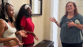 Brooke asks Bethany if she can get her door put back on for her 