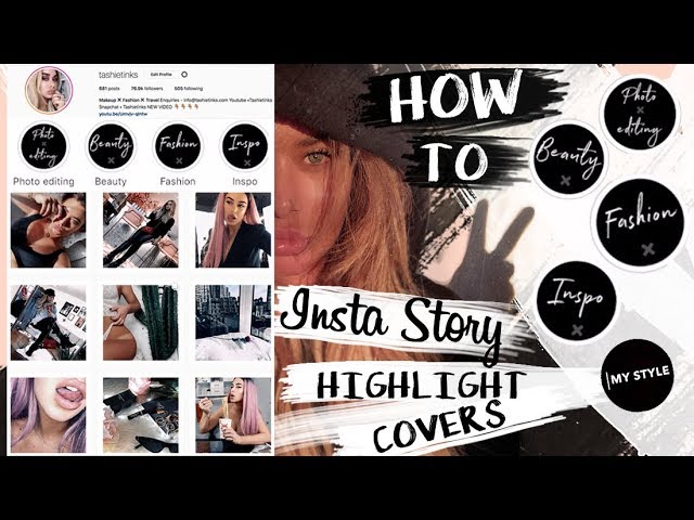 How To Instagram Story Highlight Covers Super Easy Youtube