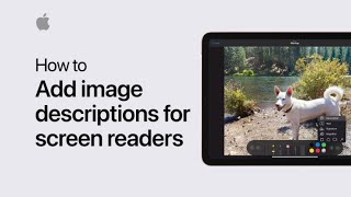 How to add image descriptions for screen readers on iPhone, iPad, and iPod touch | Apple Support screenshot 5