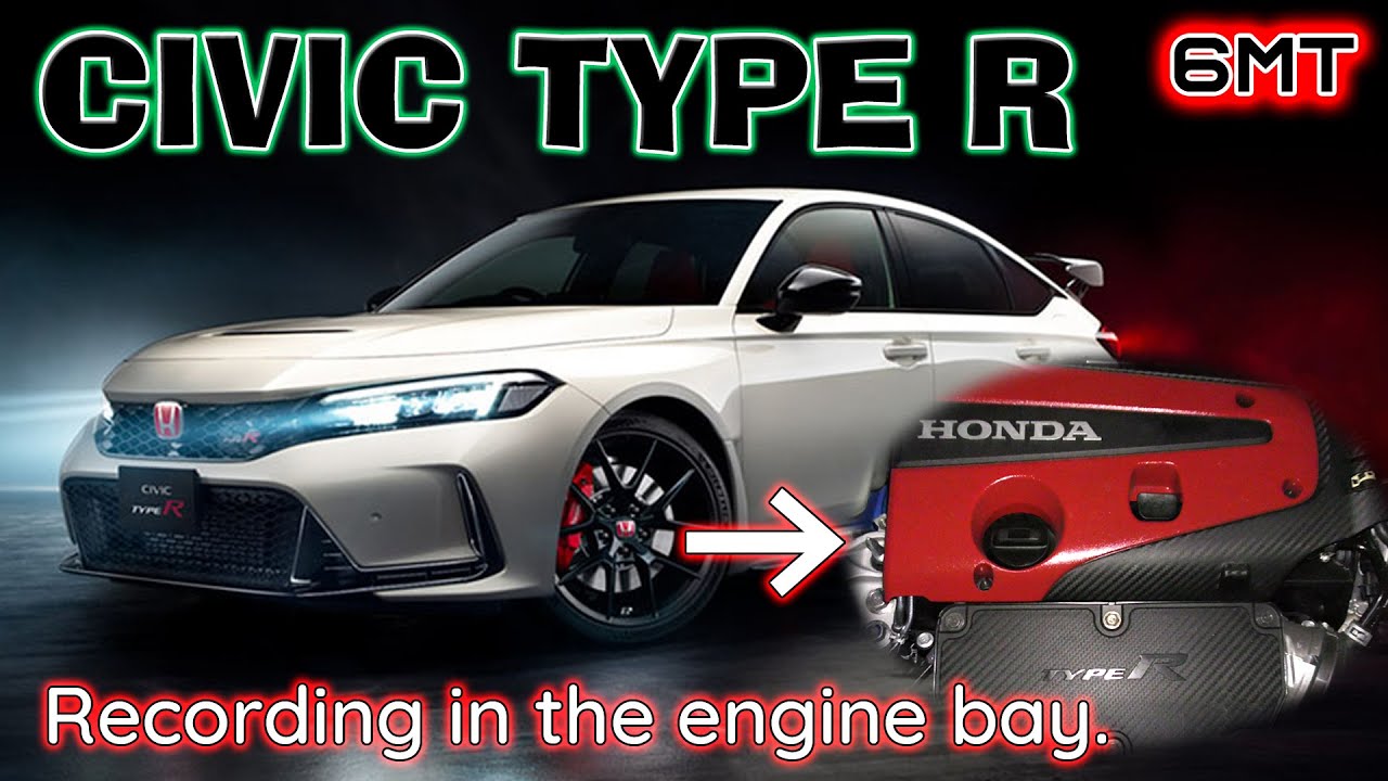 Engine Bay Sound! (2022y) Civic Type R Full Throttle – Pure Turbo Audio