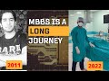 Mbbs is a long journey comparing last 10 year pictures as i grow to become a cardiologist