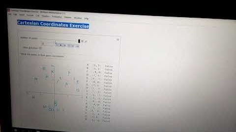 Cartesian Coordinate System Using Wolfram Mathematica Video