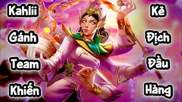 Đồng Đội Feed Mạng Kahlii Gánh Team Khiến Kẻ Địch Đầu Hàng 