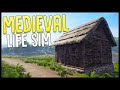Building My First Medieval Home - Medieval Life Simulator - Medieval Dynasty
