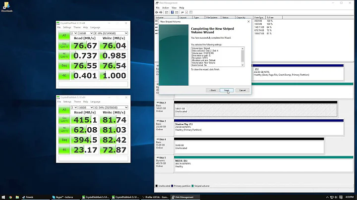 TUTORIAL: Creating a Raid 0 using a HDD and SSD of different sizes