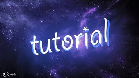 {Photoshop} space nebula art tutorial-