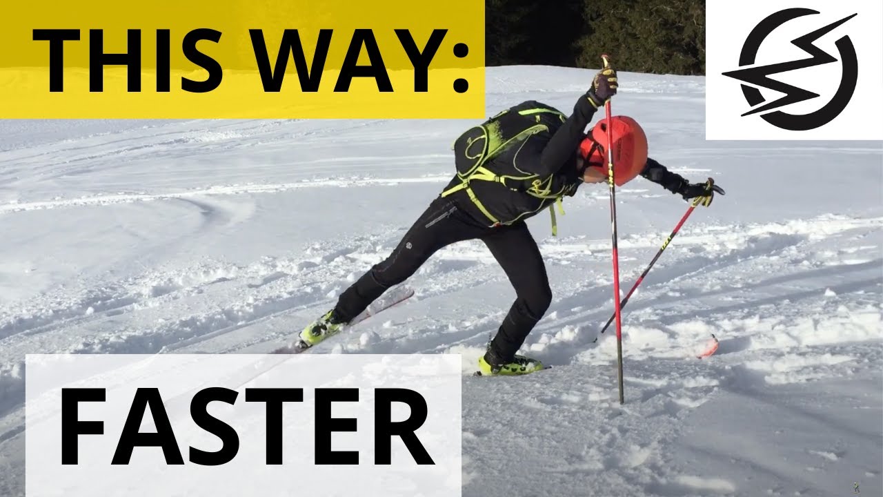 TRICK for Faster KICK TURNS 🚀 (Skimo Race Technique)