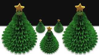 Christmas Tree Ideas | Paper Christmas Tree | Christmas Decor Ideas | Easy Christmas Tree Making