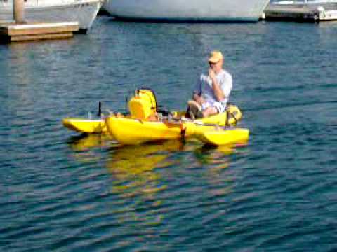 SIP and PUFF Controlled Motorized Kayak - YouTube