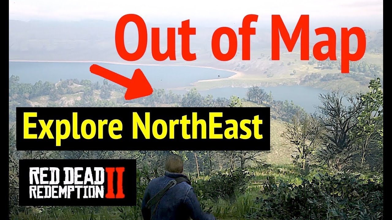 The full Red Dead Redemption 2 map shows off a big world to explore