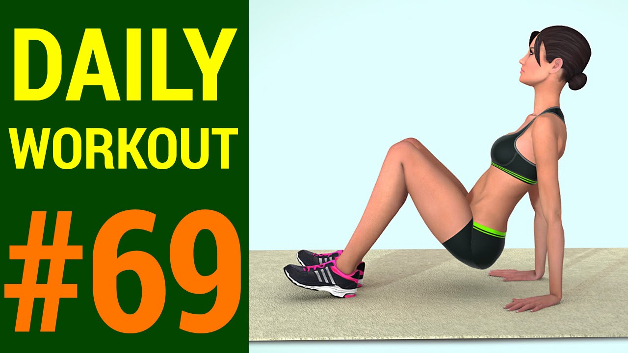 Daily Home Workout - Day #69: At Home Full Body Workout (227 Calories)