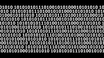 Editors Element Binary Code . Stock Footage